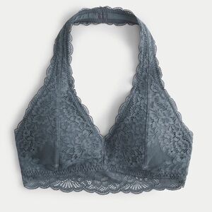GILLY HICKS LACE HALTER BRALETTE